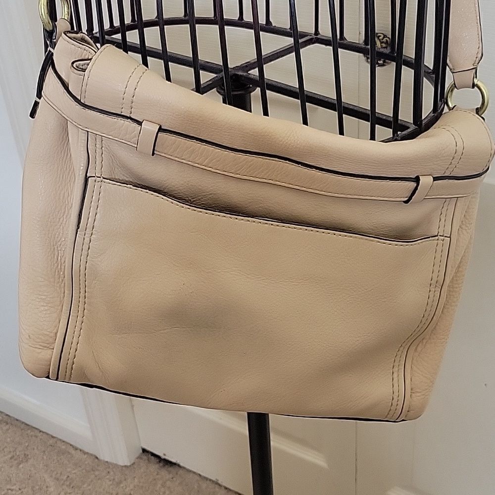 Cole Haan Fantine Tan Leather Bag - Picture 4 of 14